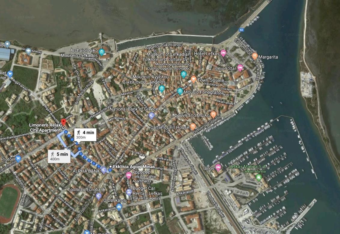 Limonero New City Apartment 1 With Private Parking Лефкада Экстерьер фото